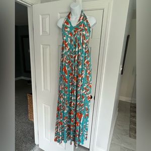 Diane von Furstenberg Halter Maxi Dress